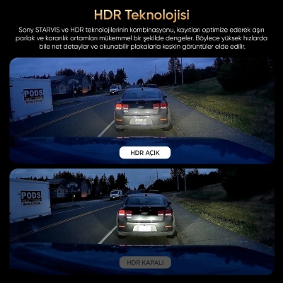 Viofo A119 V3 2K 2560*1600P GPS'li Araç Kamerası - 4