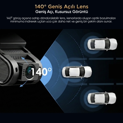 Viofo A119 V3 2K 2560*1600P GPS'li Araç Kamerası - 5