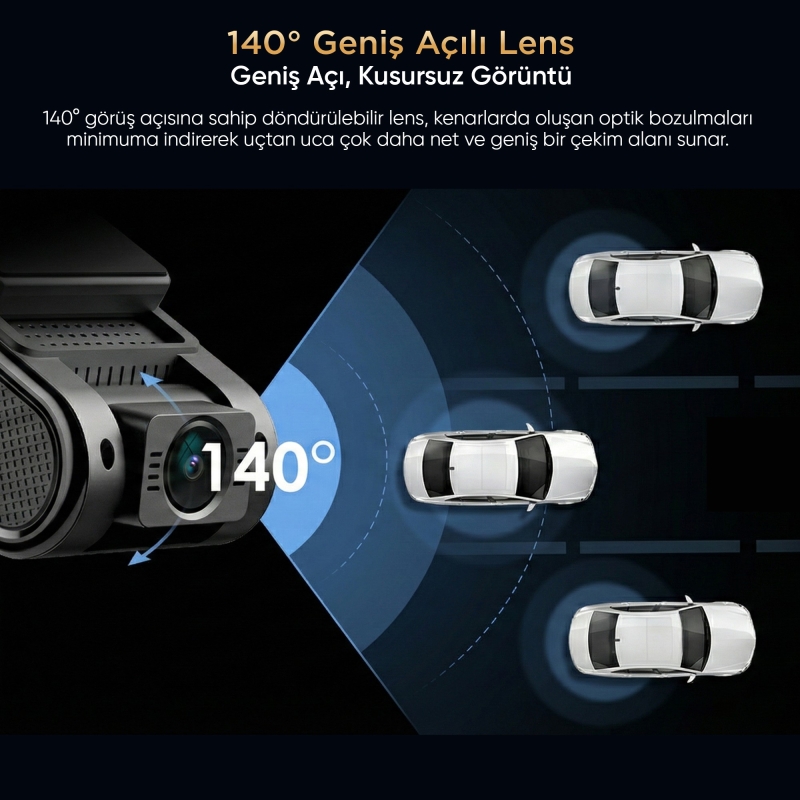 Viofo A119 V3 2K 2560*1600P GPS'li Araç Kamerası - 5