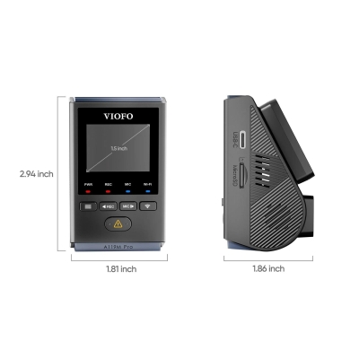 VIOFO A119M Pro 4K HDR Sony STARVIS 2 Sensörlü Wi-Fi 6 GPS'li Araç Kamerası - 16