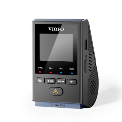 Viofo A119M Pro 4K HDR Sony STARVIS 2 Sensörlü Wi-Fi 6 GPS'li Araç Kamerası - Viofo