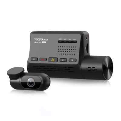 Viofo A139 2 Kameralı Ön-Arka 2K 1440P 5GHz WiFi GPS'li Araç Kamerası - Viofo