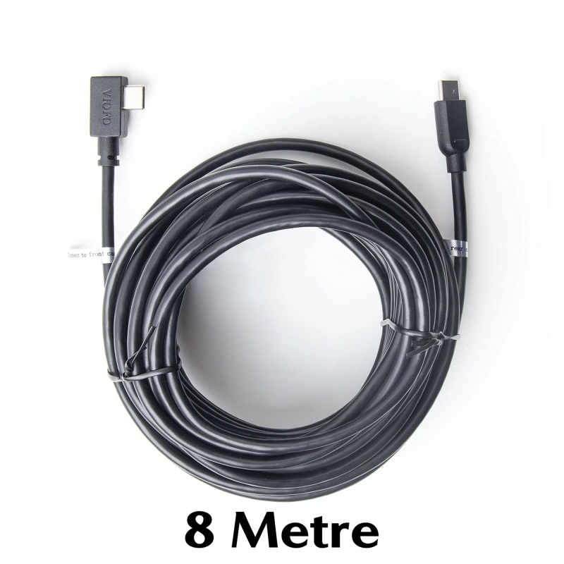 Viofo A229 Pro / Plus Araç Kameraları için Arka Kamera Bağlantı Kablosu 8 Metre - 1