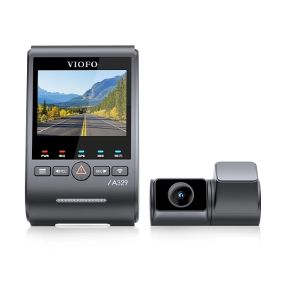 Viofo A329S 2 Kameralı Ön+Arka 4K 60FPS+2K Wi-Fi 6 HDR Sony STARVIS 2 Sensör GPS'li SSD Destekli Araç Kamerası - 4