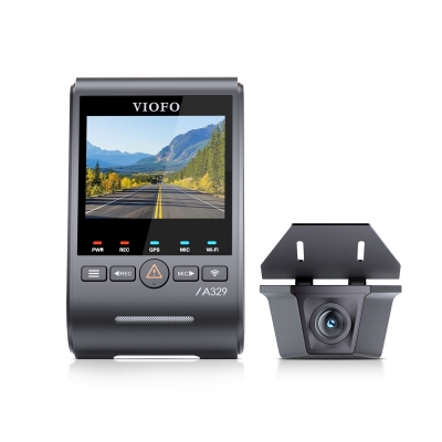 Viofo A329SW 2 Kameralı Ön+Arka Su Geçirmez 4K 60FPS+2K Sony STARVIS 2 Sensör GPS'li Araç Kamerası - 5