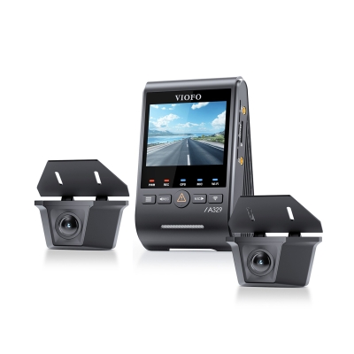 Viofo A329WW 3 Kanal 4K Tır ve Kamyon Araç Kamerası – Ön 4K + Çift 2K HDR Su Geçirmez Arka Kamera, Sony STARVIS 2 Sensör - 6
