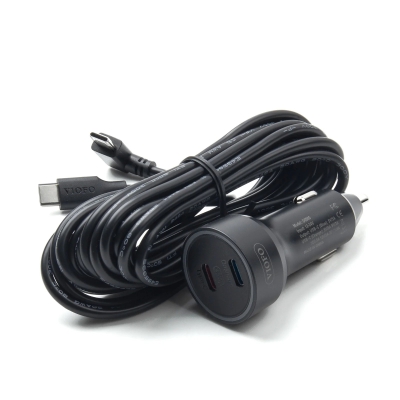 Viofo D6000 A329 / A329S / A229 Ultra Uyumlu Type-C Dual USB Çakmaklık Şarj Adaptörü - 3