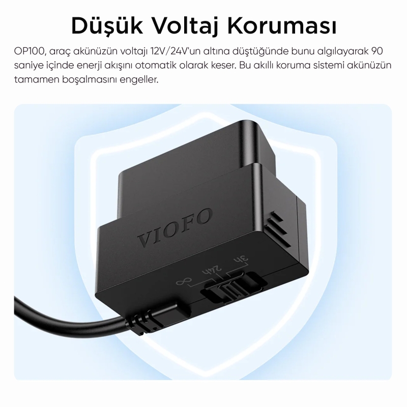 Viofo OP100 OBD Park Modu Bağlantı Kiti - 5