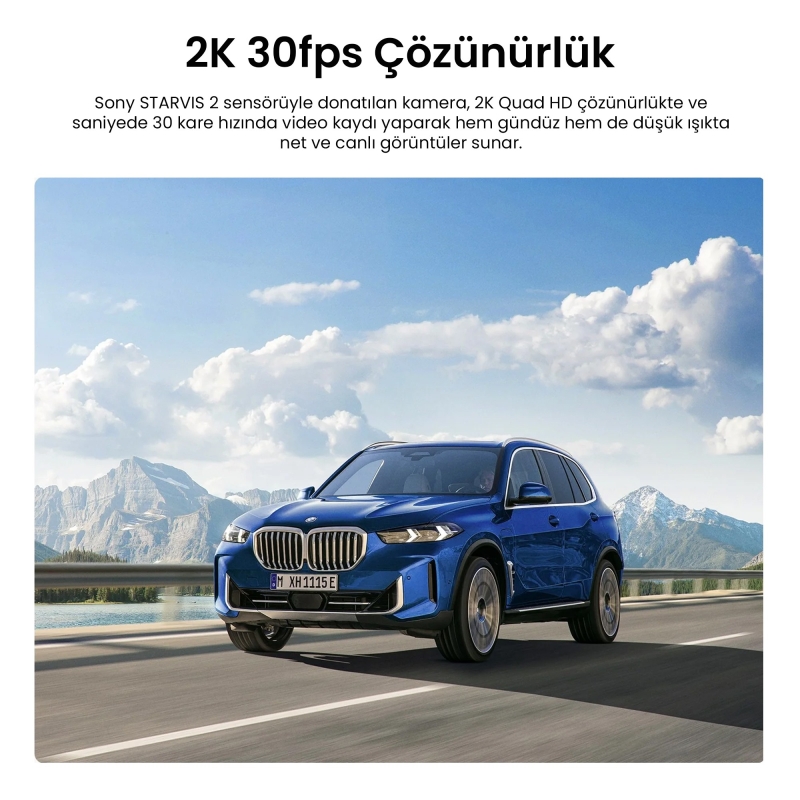 Viofo RWC200 IP67 Su Geçirmez A229 Pro / Plus Uyumlu 2K Quad HD Dış Arka Kamera 7.5 Metre - 4