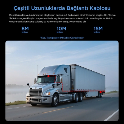 Viofo RWE800 A229 Ultra Uyumlu 4K Ultra HD IP67 Su Geçirmez Dış Arka Kamera - 5