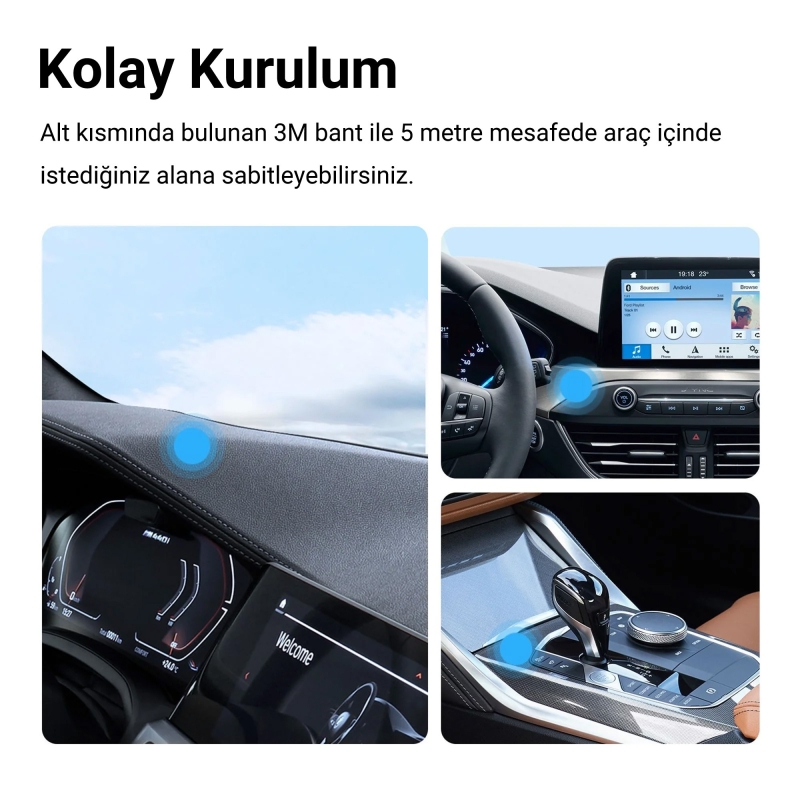 Viofo Tüm Kamera Serileri için BTR200 Kablosuz Bluetooth Uzaktan Kumanda - 3